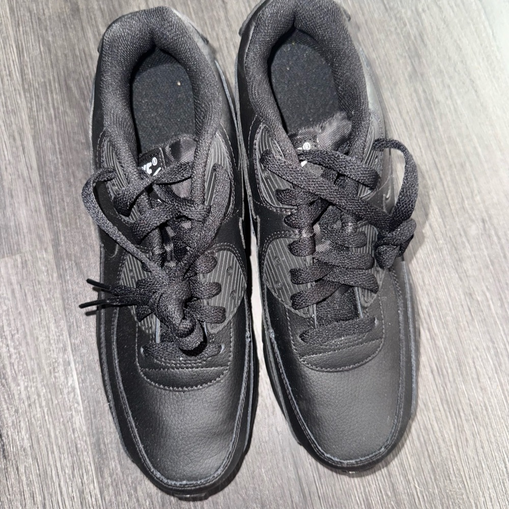 Nike All-Black Athletic Shoes